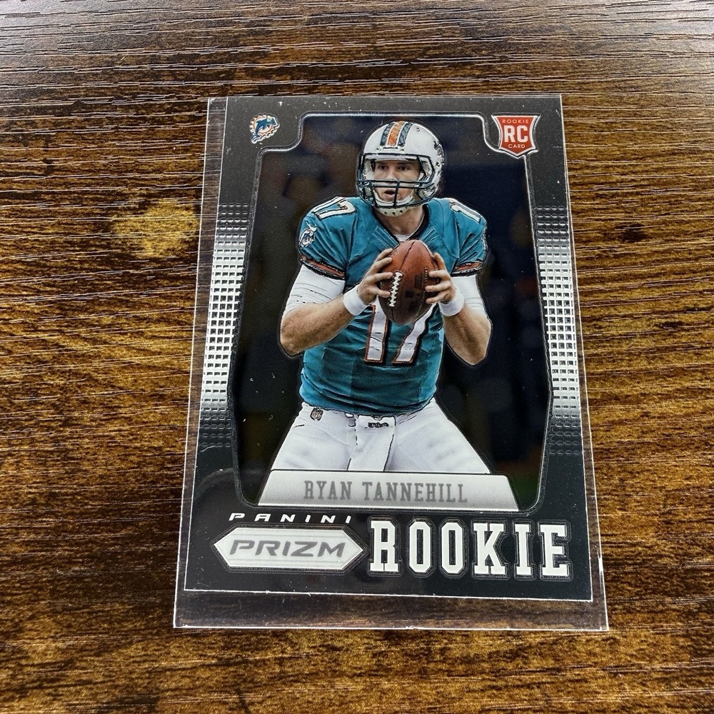 2012 Panini Prizm Ryan Tannehill Aqua Teal Jersey RC #232 Dolphins